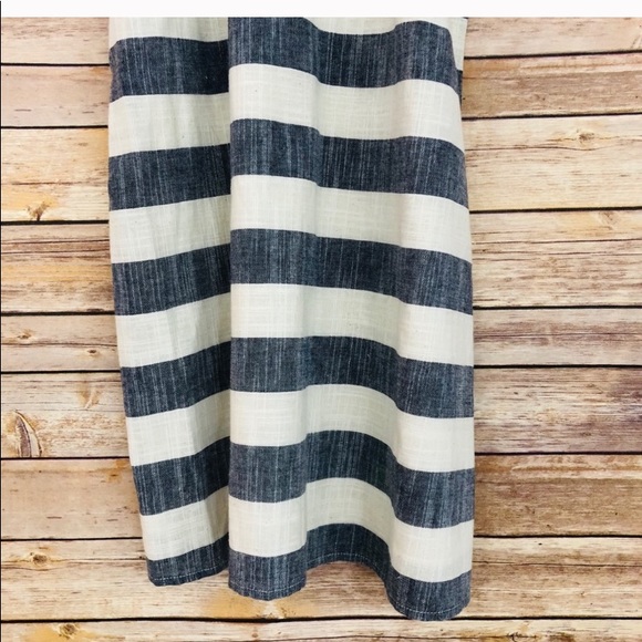 Blue and white shift dress - Picture 3 of 7